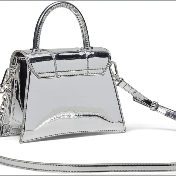 Coach Metallic Silver Crossbody Bag - Picture 5 of 16